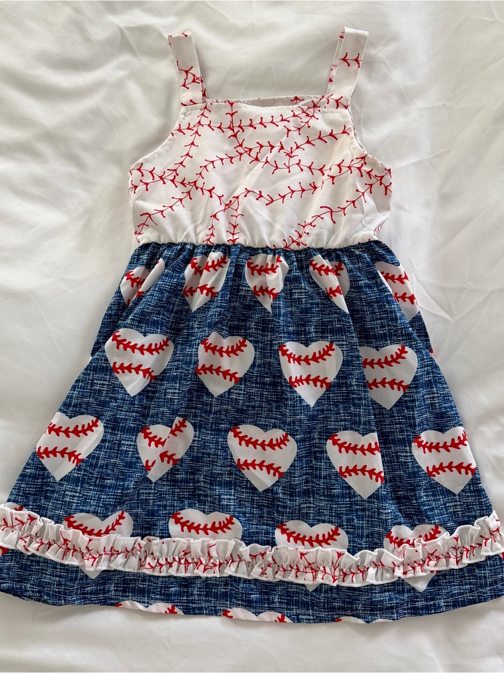 Girls Baseball Dress